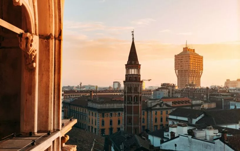 Milan-skyline - It's all RETAIL